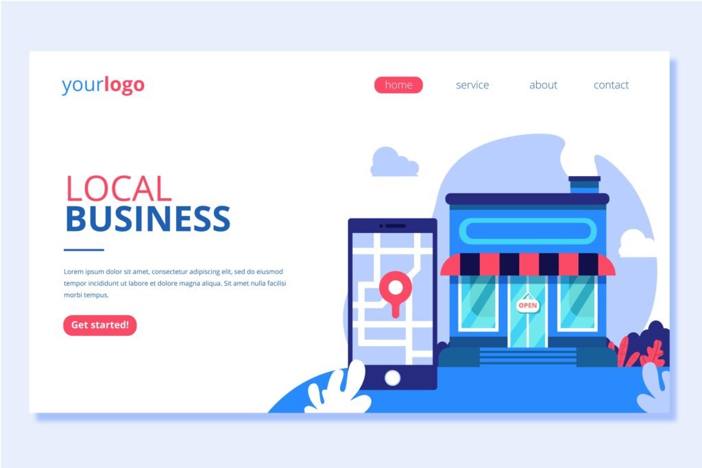 pagina web para negocio local